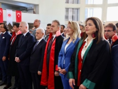 BAŞKAN OVALIOĞLU ADLİ YIL AÇILIŞINA KATILDI